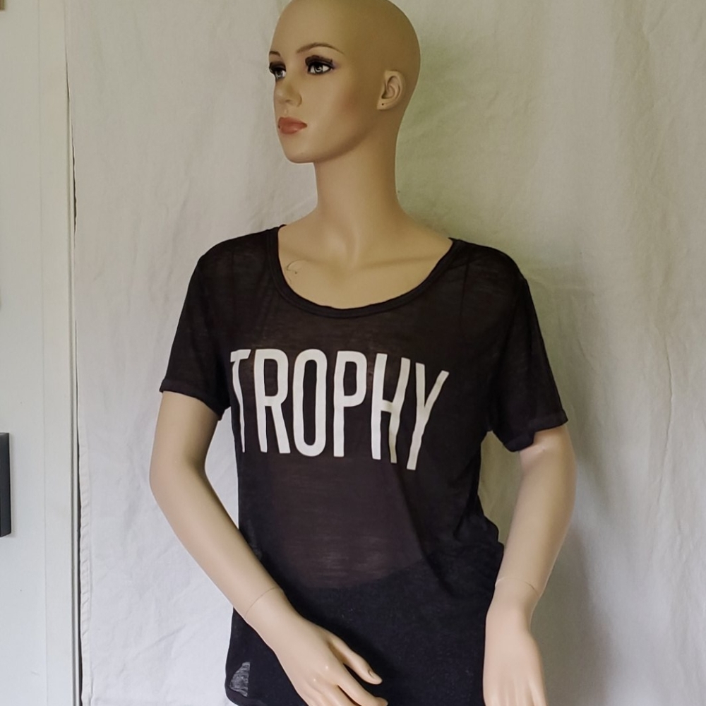 💀4 for $20-Stranded Sheer Graphic Tee